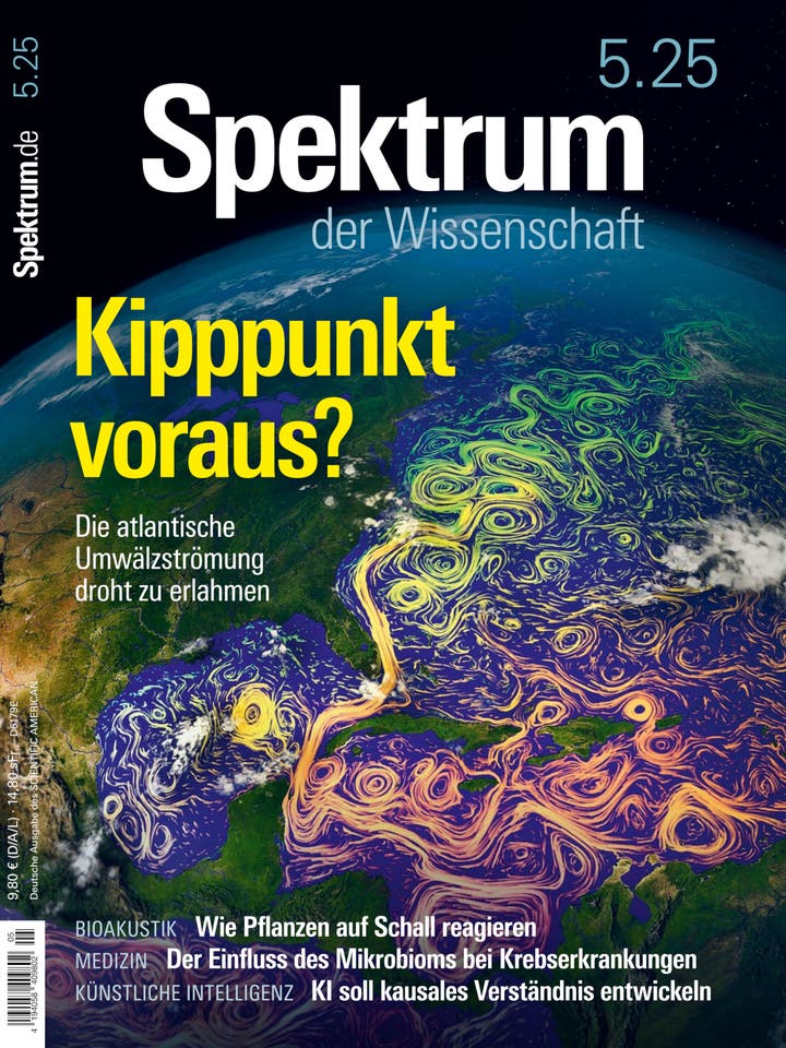 Spektrum der Wissenschaft - 5/2025 - Kipppunkt voraus?