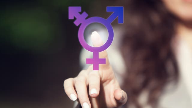 Das Symbol für Transgender.